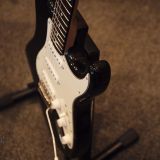 L.A. Vintage Gear Proprietary Classic Black Double Cut S-Style Electric Guitar-Our Brand New Line!