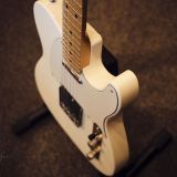 L.A. Vintage Gear Proprietary Single Cut T-Style Electric Guitar in an Oly White Finish with Maple Neck – Brand New!