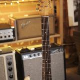 Fender 1962 Stratocaster Electric Guitar – Refinished in White/Desert Sand – Great Player Guitar!