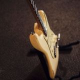 Fender 1962 Stratocaster Electric Guitar – Refinished in White/Desert Sand – Great Player Guitar!