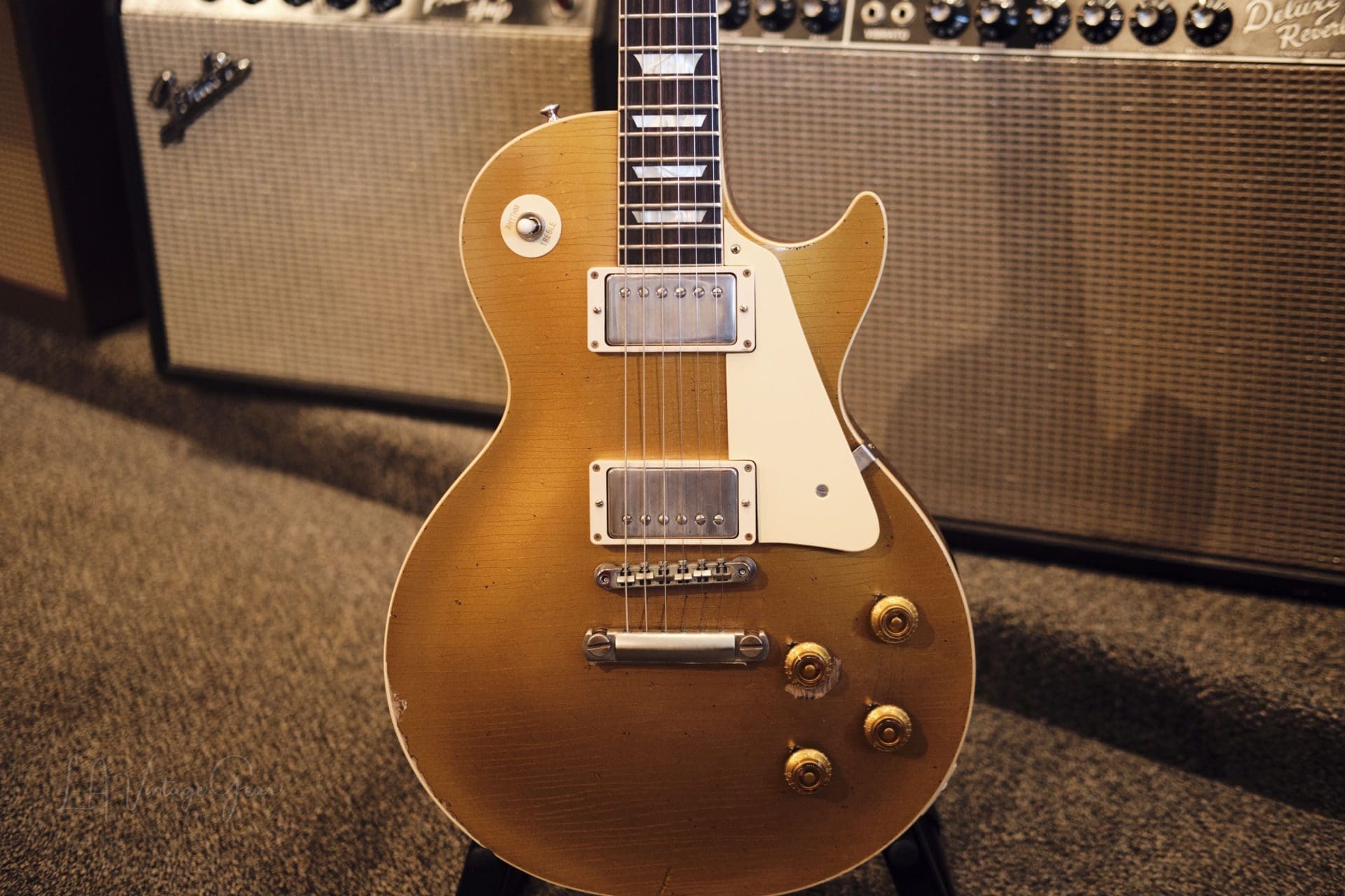 Gibson 60th Anniversary 'Heavy Aged' Gold Top Les Paul