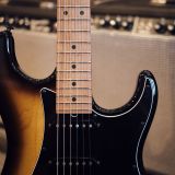 Suhr Custom S-Style Electric Guitar- 2 Tone Sunburst Finish & Roasted Maple Neck-Mint Condition!