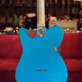 Mario Martin Model-T Electric Guitar – Lake Placid Blue over Sunburst Relic’d Finish – Brand New!