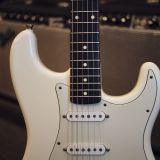 K-Line Springfield S-Style Electric Guitar – Olympic White Finish #020182 – Brand New Build!