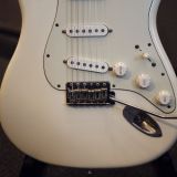 K-Line Springfield S-Style Electric Guitar – Olympic White Finish #020182 – Brand New Build!