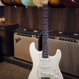 K-Line Springfield S-Style Electric Guitar – Olympic White Finish #020182 – Brand New Build!