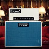 Park P50M Head & P2x12LTD Cab – White Tolex with Blue Grill Cloth