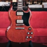 Gibson ’61 SG Standard Reissue Electric Guitar (2021) – Vintage Cherry Finish-Lots of Upgrades!