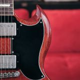 Gibson ’61 SG Standard Reissue Electric Guitar (2021) – Vintage Cherry Finish-Lots of Upgrades!