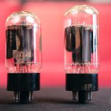 Vintage RCA 6L6GC Black Plate Pair – Good Used Condition