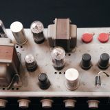 Newcomb H25 Converted Amp Head – Vintage Tube Amp PA Conversion with Vintage 6L6 Tubes!