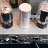 Newcomb H25 Converted Amp Head – Vintage Tube Amp PA Conversion with Vintage 6L6 Tubes!