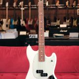 Fender MIM Mustang Bass- Olympic White Finish with a PJ Pickup Combination in  Mint Condition!