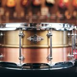 Craviotto Brass/Copper 6.5″x14″ Snare Drum – Built for me after the 50 Run – Badge says ” SPL”