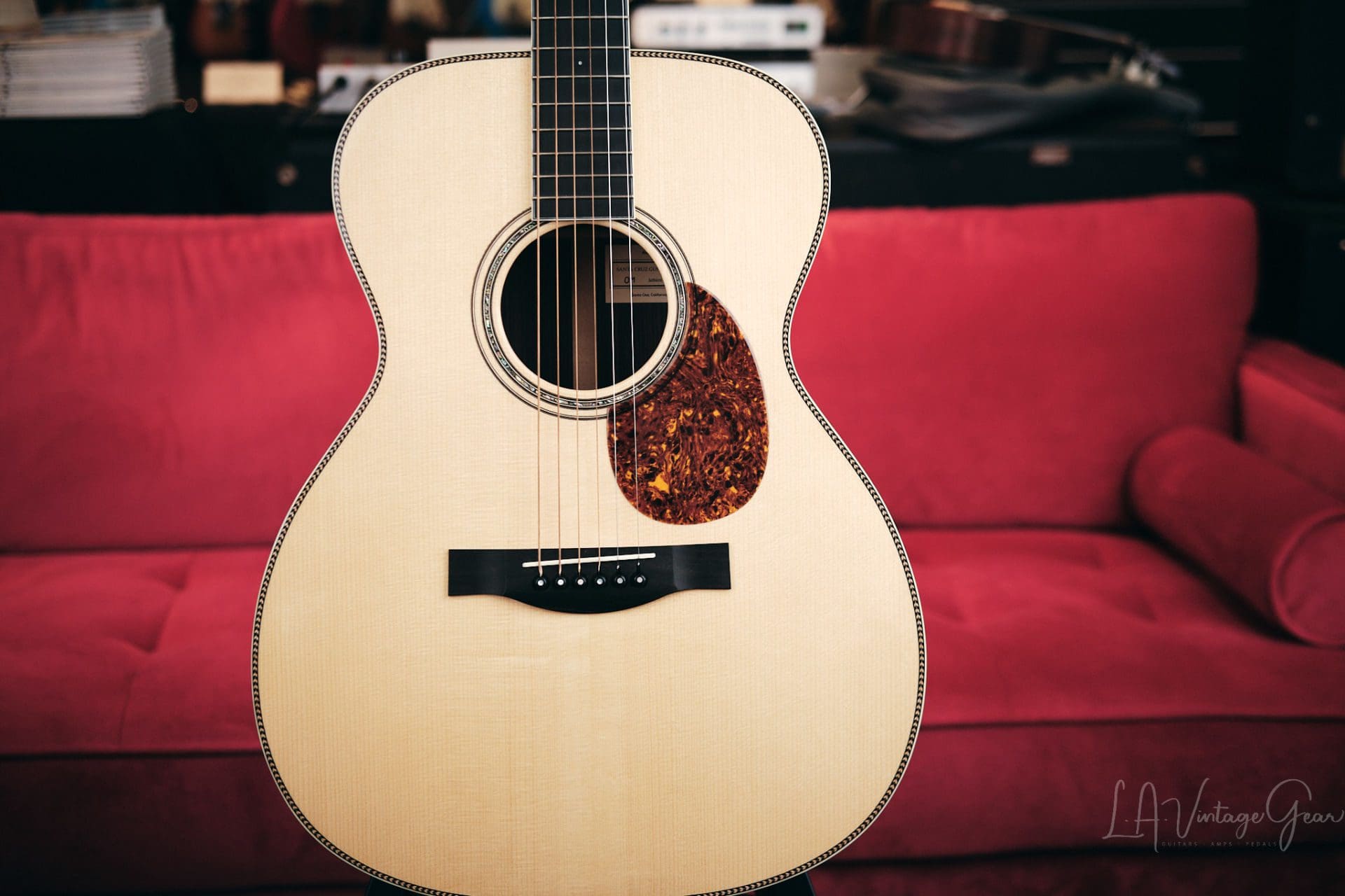 ebony fretboard acoustic guitar