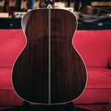 Santa Cruz “OM” Style Acoustic Guitar – Ebony Fretboard & Indian Rosewood Back & Sides – Mint!