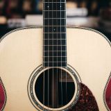 Santa Cruz “OM” Style Acoustic Guitar – Ebony Fretboard & Indian Rosewood Back & Sides – Mint!