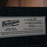 Benson “Chimera” 30 Watt Head & 2×12 Cab Guitar Amplifier-Nightmoves Finish & Celestion G12H Speakers