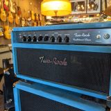 (Pre-Order) Two Rock Traditional Clean  100W Head & 2×12 Vertical Cab-Blue Suede Finish & Black Grill