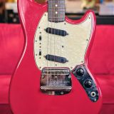 Fender 1966 Mustang Electric Guitar – Dakota Red Finish & All Original with OHSC