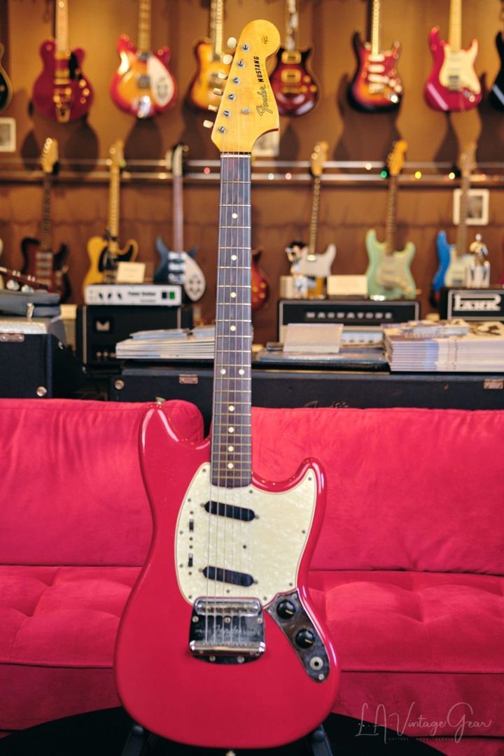 Fender 1966 Mustang Electric Guitar - Dakota Red Finish