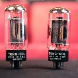 Vintage Tung-Sol 6L6GC Pair – Tests NOS!