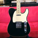 Mario Martin Model-T Double Bound Electric Guitar-Lightly Relic’d in a Black Finish – Recently Born