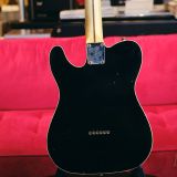 Mario Martin Model-T Double Bound Electric Guitar-Lightly Relic’d in a Black Finish – Recently Born