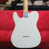 K-Line Truxton T-Style Electric Guitar #620027 – In an Olympic White – Brand New! Relic’d Finish