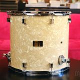 Pork Pie White Oyster Pearl Drum Kit 28/18/14/13