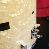 Pork Pie White Oyster Pearl Drum Kit 28/18/14/13