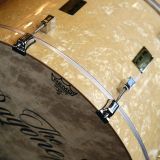 Pork Pie White Oyster Pearl Drum Kit 28/18/14/13