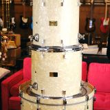 Pork Pie White Oyster Pearl Drum Kit 28/18/14/13