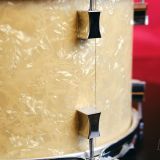 Pork Pie White Oyster Pearl Drum Kit 28/18/14/13