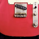 K-Line Truxton T-Style Electric Guitar #020268-Lightly Relic’d Dakota Red Finish-Brand New Build!