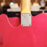 K-Line Truxton T-Style Electric Guitar #020268-Lightly Relic’d Dakota Red Finish-Brand New Build!