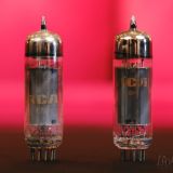 Vintage RCA 7189 Matched Pair of Tubes – Tests NOS – great for EL84 circuits! Hot Rod Your Amp w/ Vintage Tubes