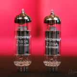 Vintage Amperex 7189 Matched Pair of Tubes – Tests Good Used – great for EL84 circuits! Hot Rod Your Amp w/ Vintage Tubes