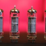 Vintage Sylvania 7189 Matched Pair of Tubes – Tests NOS – great for EL84 circuits! Hot Rod Your Amp w/ Vintage Tubes