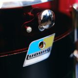 1970’s Ludwig Vistalite Tri-Band Green, Black, and Red Drum Kit 22/12/13/16 – Think The Wailers !