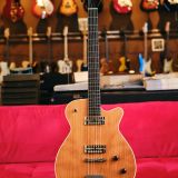 Grez Mendocino Natural Single Cut Electric Guitar – Solid Old Growth Redwood Top & Lollar Pickups