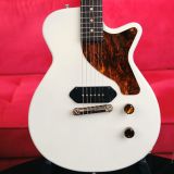 Grez Guitars “Mendocino Jr.” in a Transparent White Finish with a Wolftone P90 Pickup – Brand New