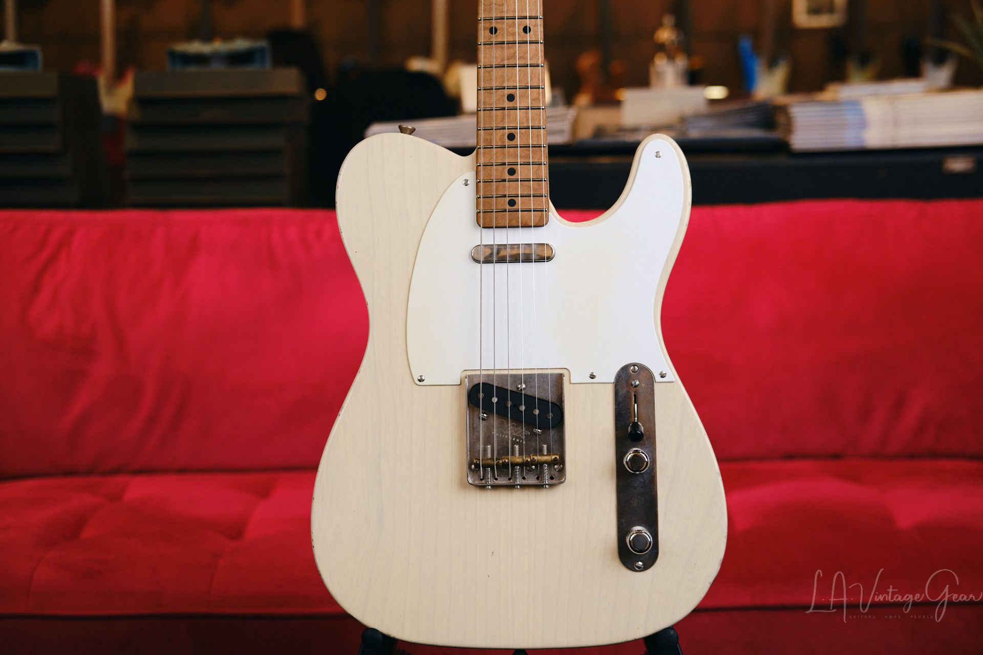 Xotic XTC1 T-Style Electric Guitar-White Blonde Finish u0026 Maple Fingerboard-  SKB Case - Brand New !