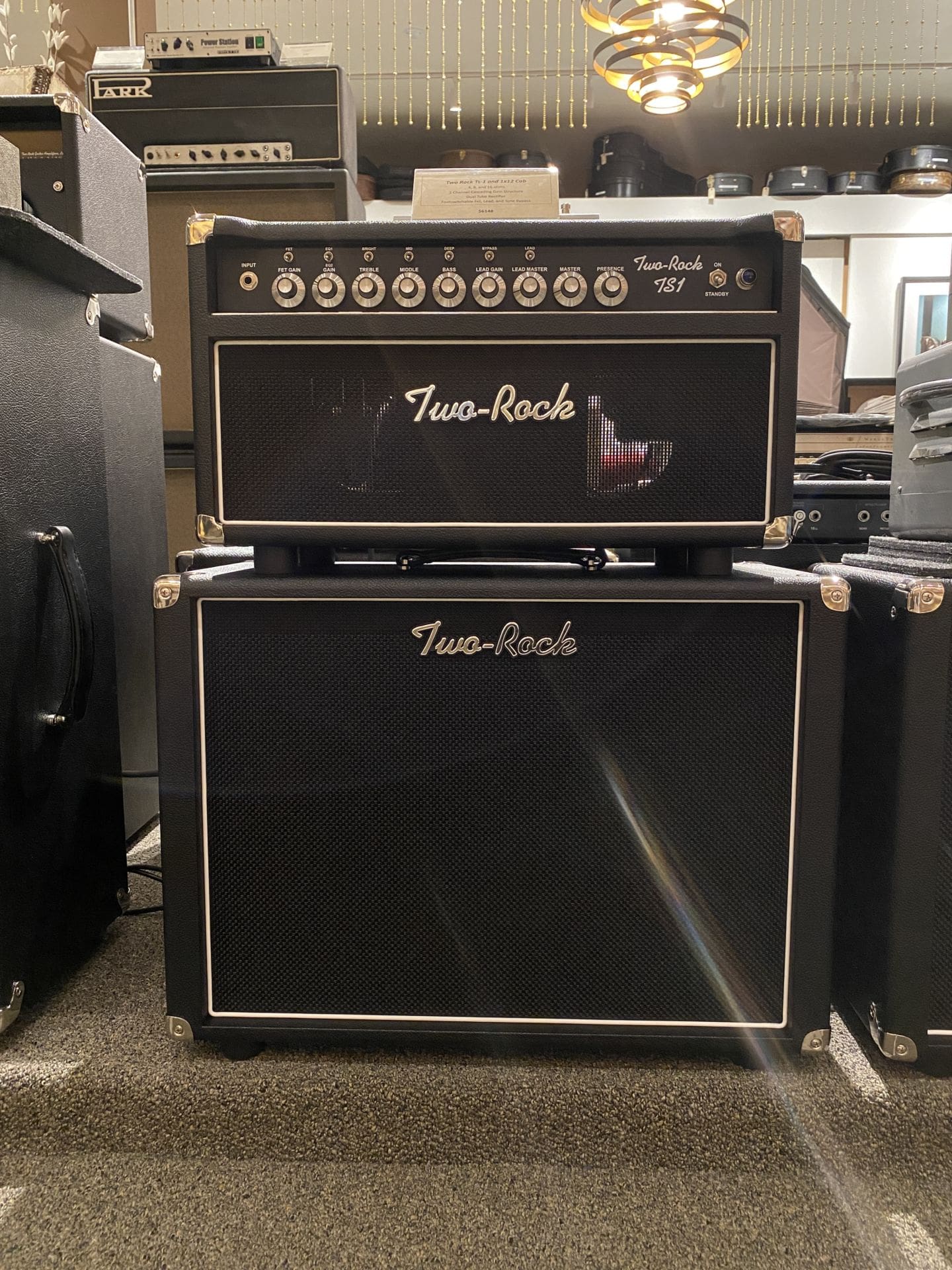 Two Rock Ts-1 50 Watt Tube Rectified Head and 1x12 Open Back Cab - Brand  New!