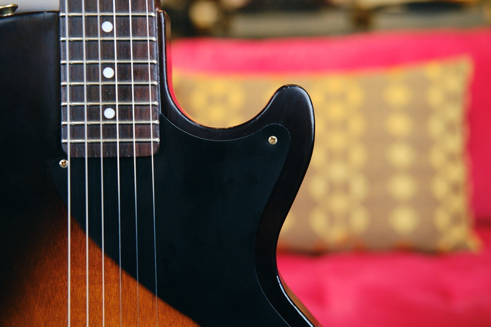 K-Line "KL Series" Single Cut Jr. Style Electric Guitar - Relic'd 2 Tone Burst - Brand New! - Image 6