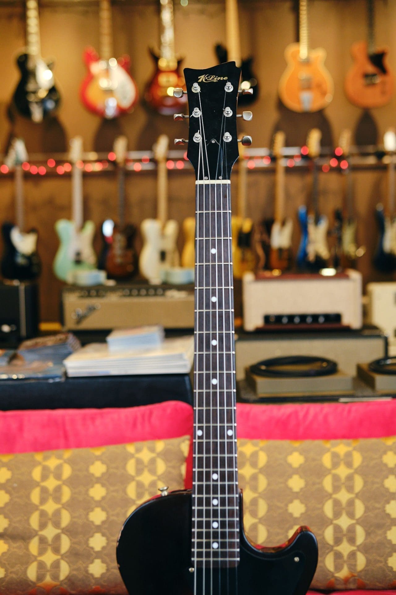 K-Line "KL Series" Single Cut Jr. Style Electric Guitar - Relic'd 2 Tone Burst - Brand New! - Image 10