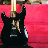 Fender Custom Shop Wildwood 10 ’57 Stratocaster Electric Guitar – 2013 Heavy Relic in Black