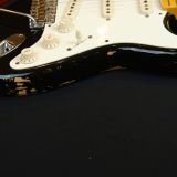 Fender Custom Shop Wildwood 10 ’57 Stratocaster Electric Guitar – 2013 Heavy Relic in Black