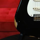 Fender Custom Shop Wildwood 10 ’57 Stratocaster Electric Guitar – 2013 Heavy Relic in Black