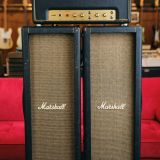 Marshall 1973 PA20 JMP Head & Matching 1917 2×10 Speaker Columns